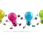 ideas lightbulbs colorful ideas lightbulbs colorful